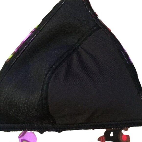 Victoria Secret Swimsuit Bikini Top Womens M Used Triangle - Picture 9 of 10